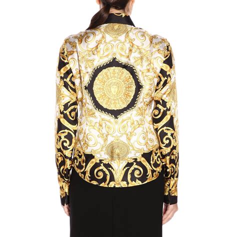 chemise versace femme pas cher|Chemisier VERSACE Femme Pas Cher .